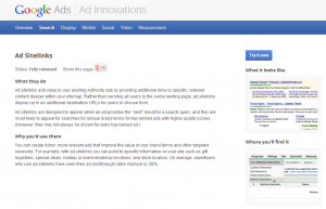 Ad Sitelinks Google Ads